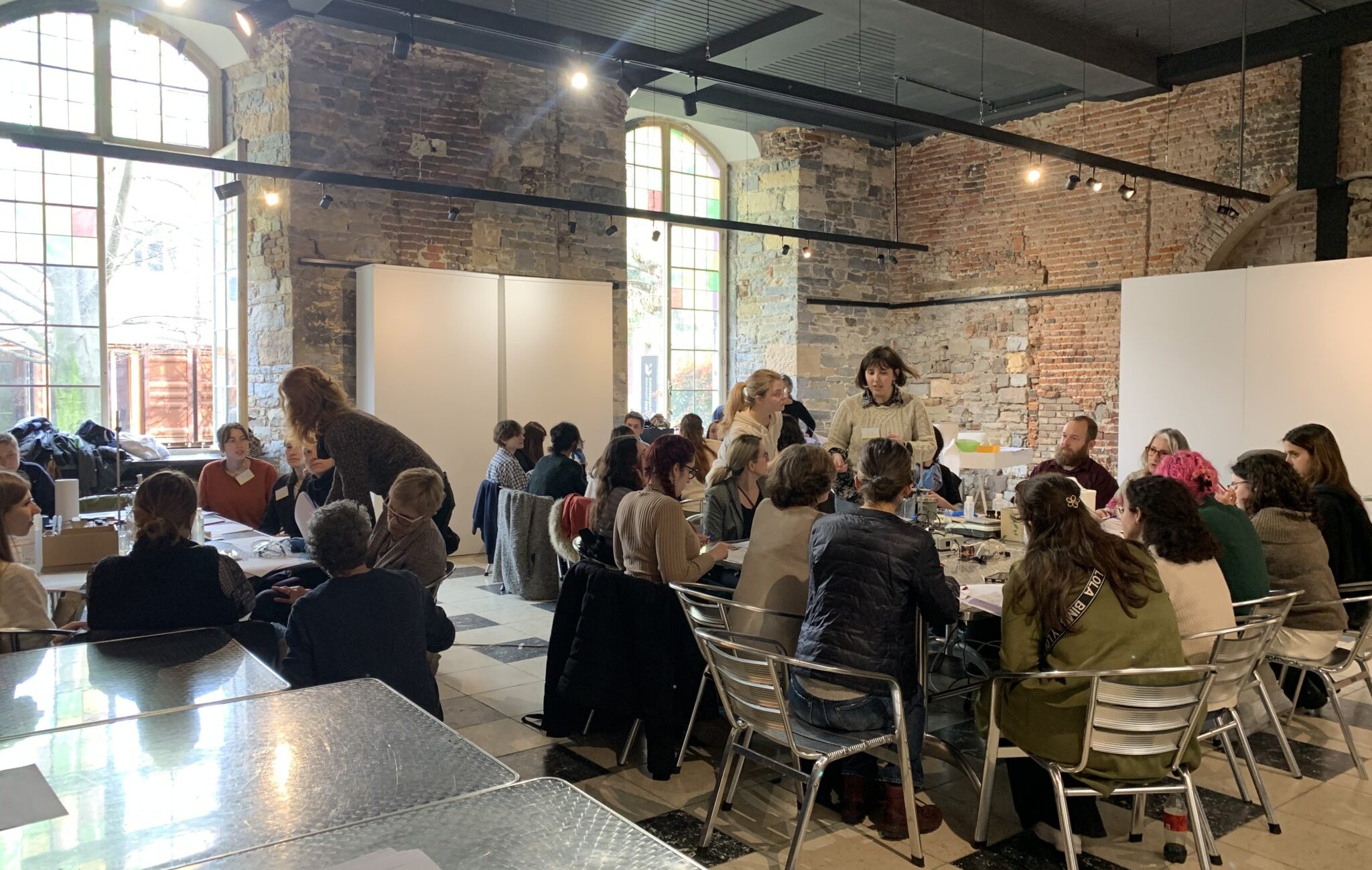 Workshop pulitura ESA Liegi
